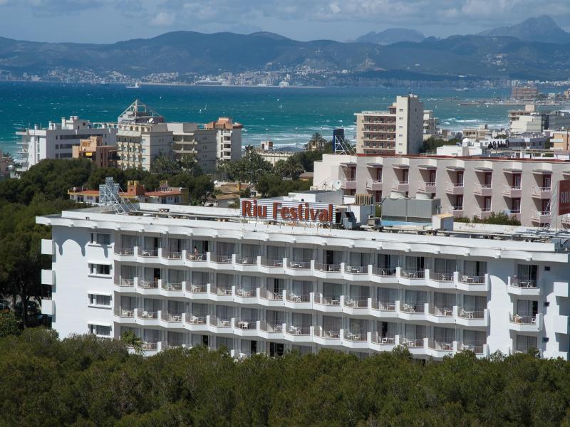 Hotel Riu Festival プラヤ・デ・パルマ エクステリア 写真